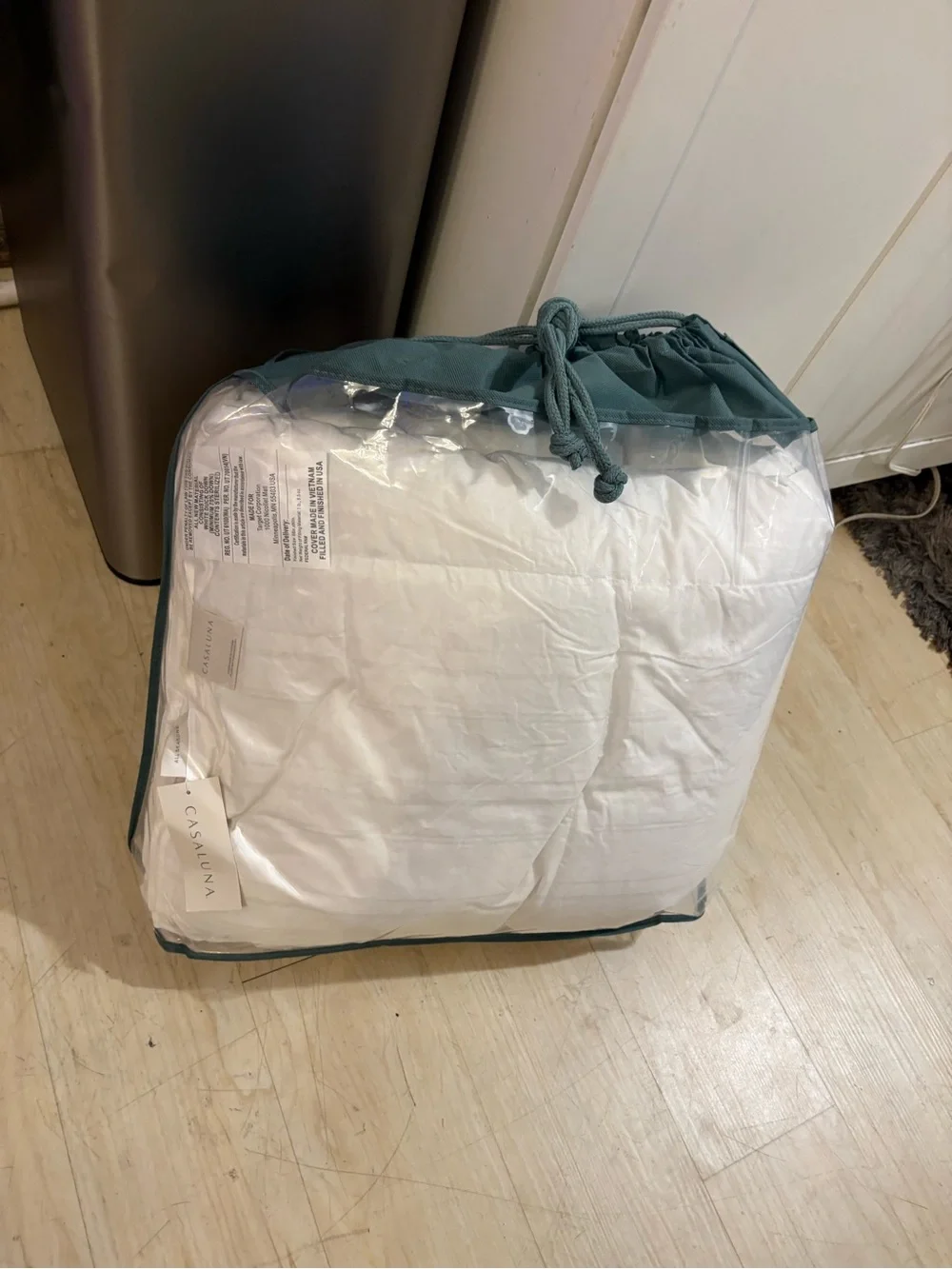 New Open Bag Twin All Season Premium Down Comforter - Casaluna™: Hypoallergenic,